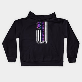 Thyroid Cancer Survivor Kids Hoodie